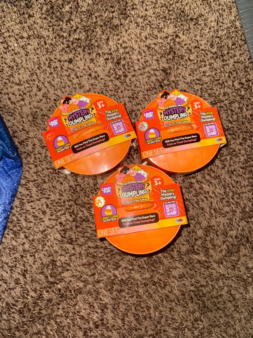 3 RMS Trick or Treat Sealed Mystery Dumplings